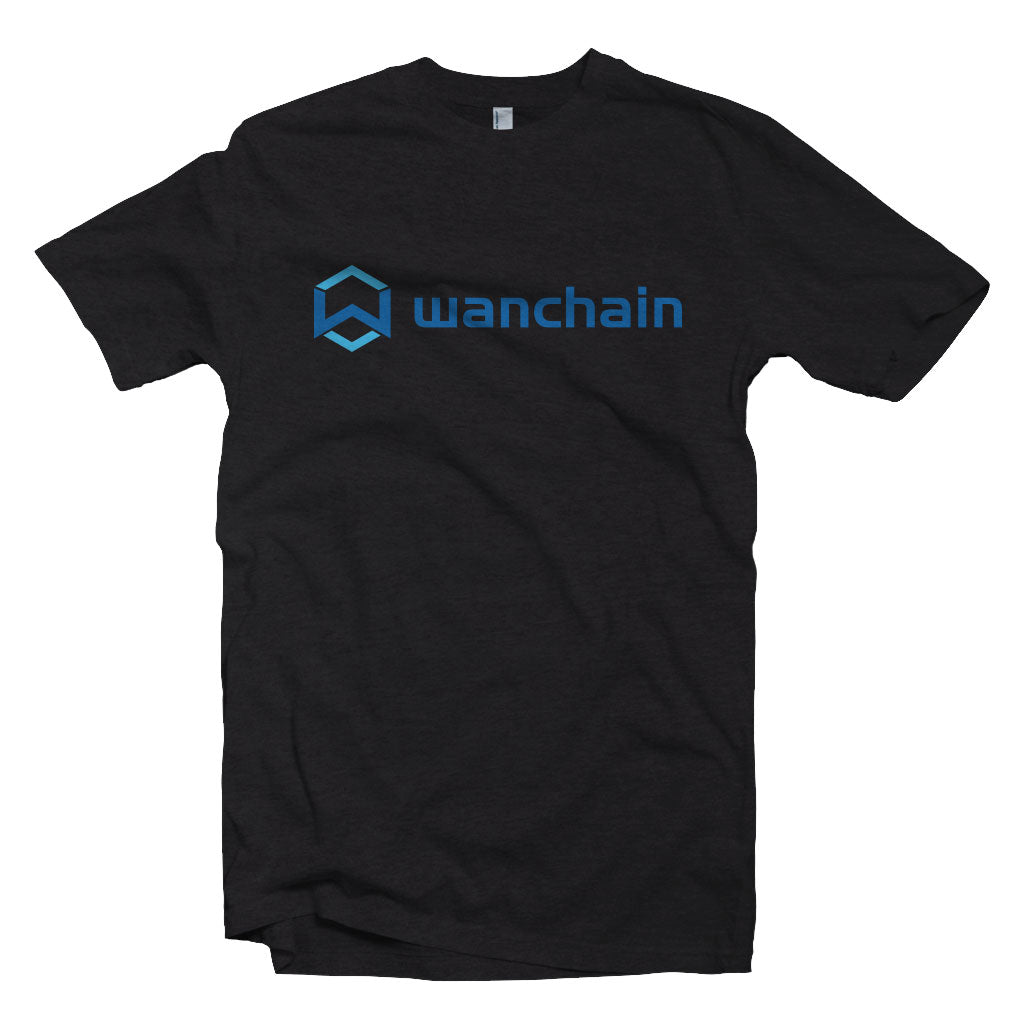 Wanchain horizontal logo t-shirt