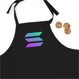 Solana (SOL) Cryptocurrency Symbol Apron