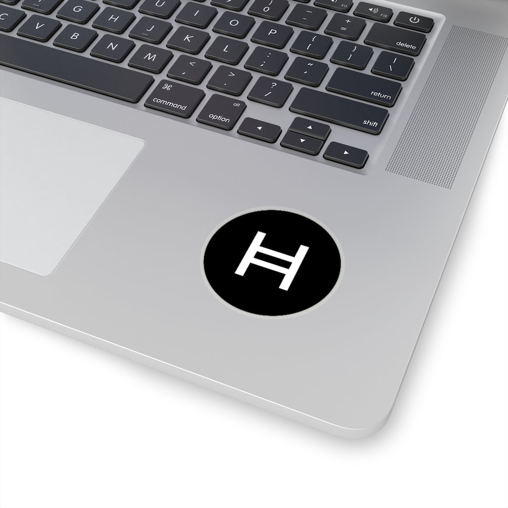 Hedera Hashgraph (HBAR) Cryptocurrency Symbol Stickers