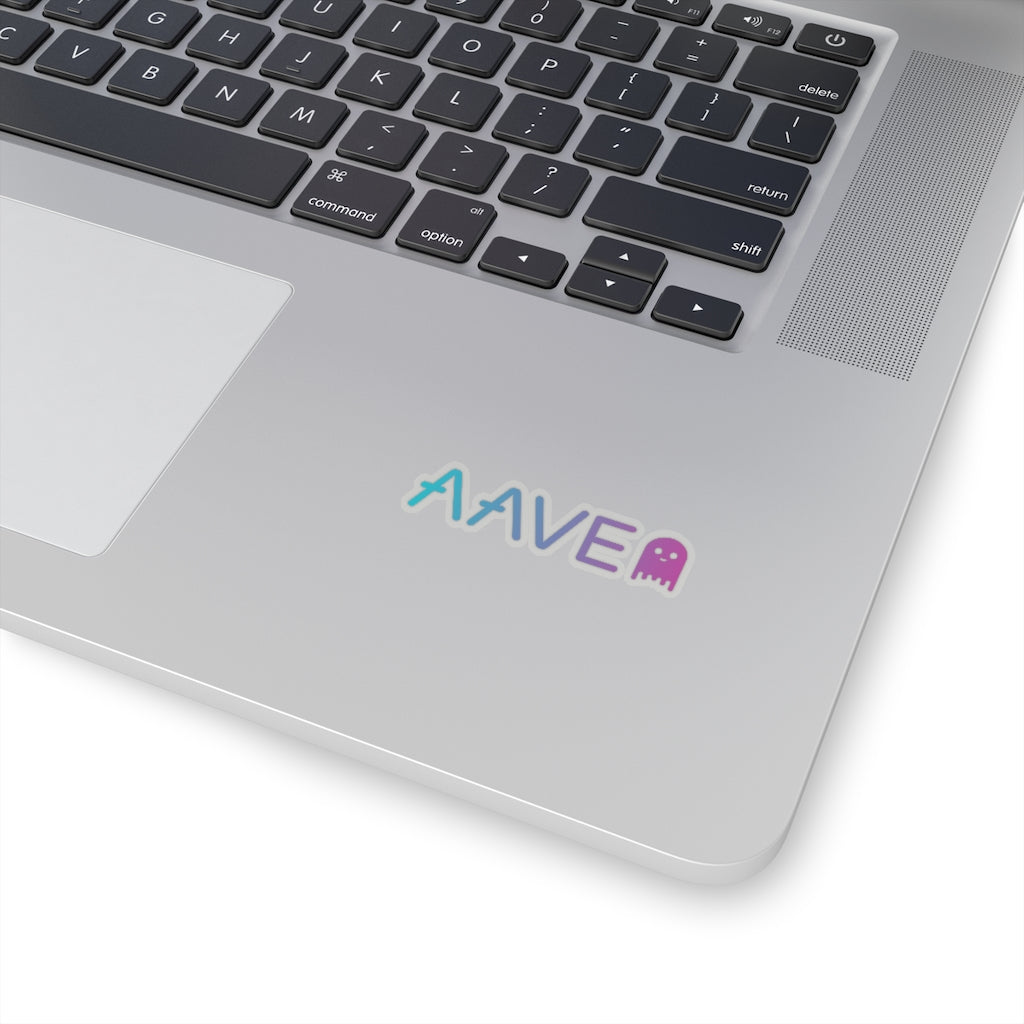 Aave (AAVE) Cryptocurrency Symbol Stickers