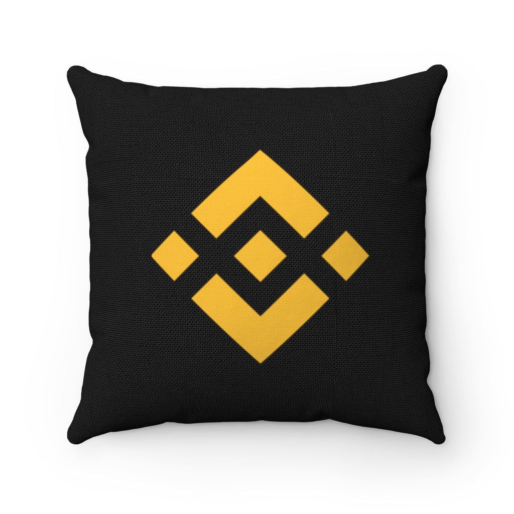 Binance Logo Pillow