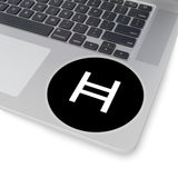 Hedera Hashgraph (HBAR) Cryptocurrency Symbol Stickers