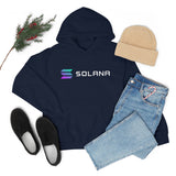 Solana (SOL) Cryptocurrency Symbol  Hooded Sweatshirt