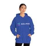 Solana (SOL) Cryptocurrency Symbol  Hooded Sweatshirt