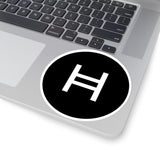 Hedera Hashgraph (HBAR) Cryptocurrency Symbol Stickers