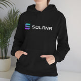Solana (SOL) Cryptocurrency Symbol  Hooded Sweatshirt