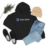 Solana (SOL) Cryptocurrency Symbol  Hooded Sweatshirt