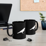 Kusama (KSM) Cryptocurrency Symbol Black Mug