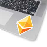 Ethereum ETH Stickers Yellow