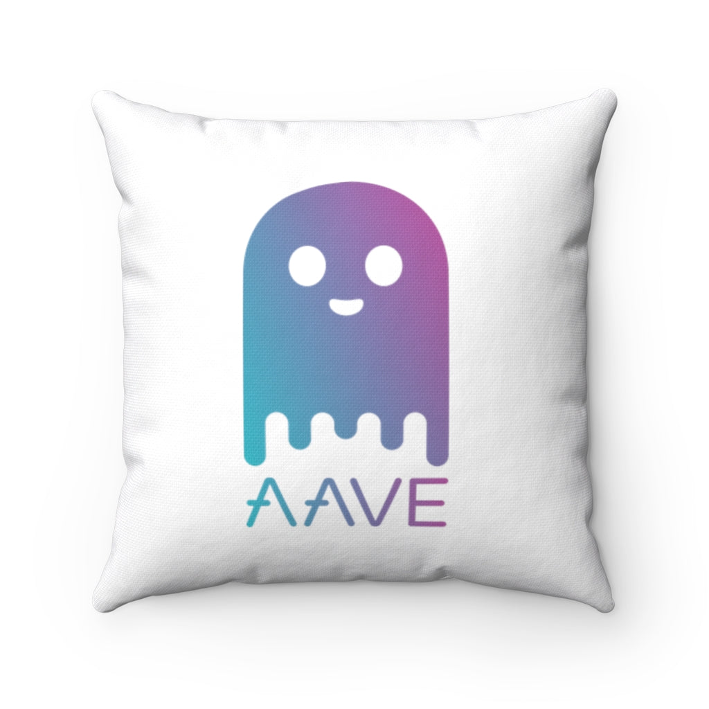 Aave (AAVE) Cryptocurrency Symbol Pillow