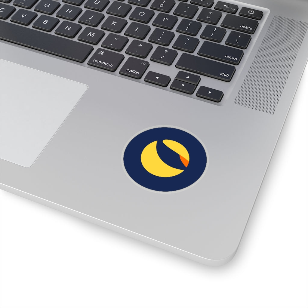 Terra (LUNA) Cryptocurrency Symbol Stickers