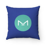 Maker (MKR) Cryptocurrency Symbol Pillow