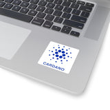 Cardano (ADA) Cryptocurrency Symbol Stickers