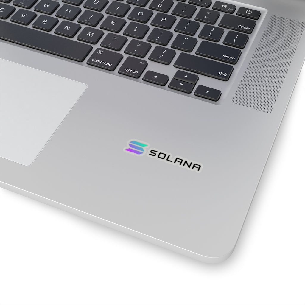 Solana (SOL) Cryptocurrency Symbol Stickers