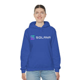 Solana (SOL) Cryptocurrency Symbol  Hooded Sweatshirt