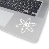 Cosmos (ATOM) Cryptocurrency Symbol Stickers