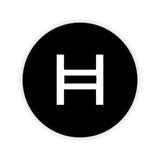 Hedera Hashgraph (HBAR) Cryptocurrency Symbol Stickers