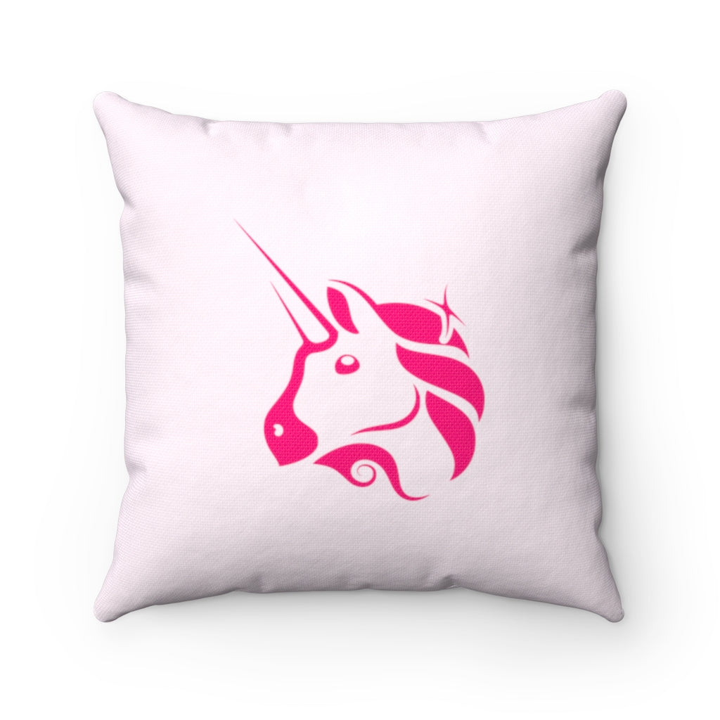 UniSwap (UNI) Cryptocurrency Symbol Pillow