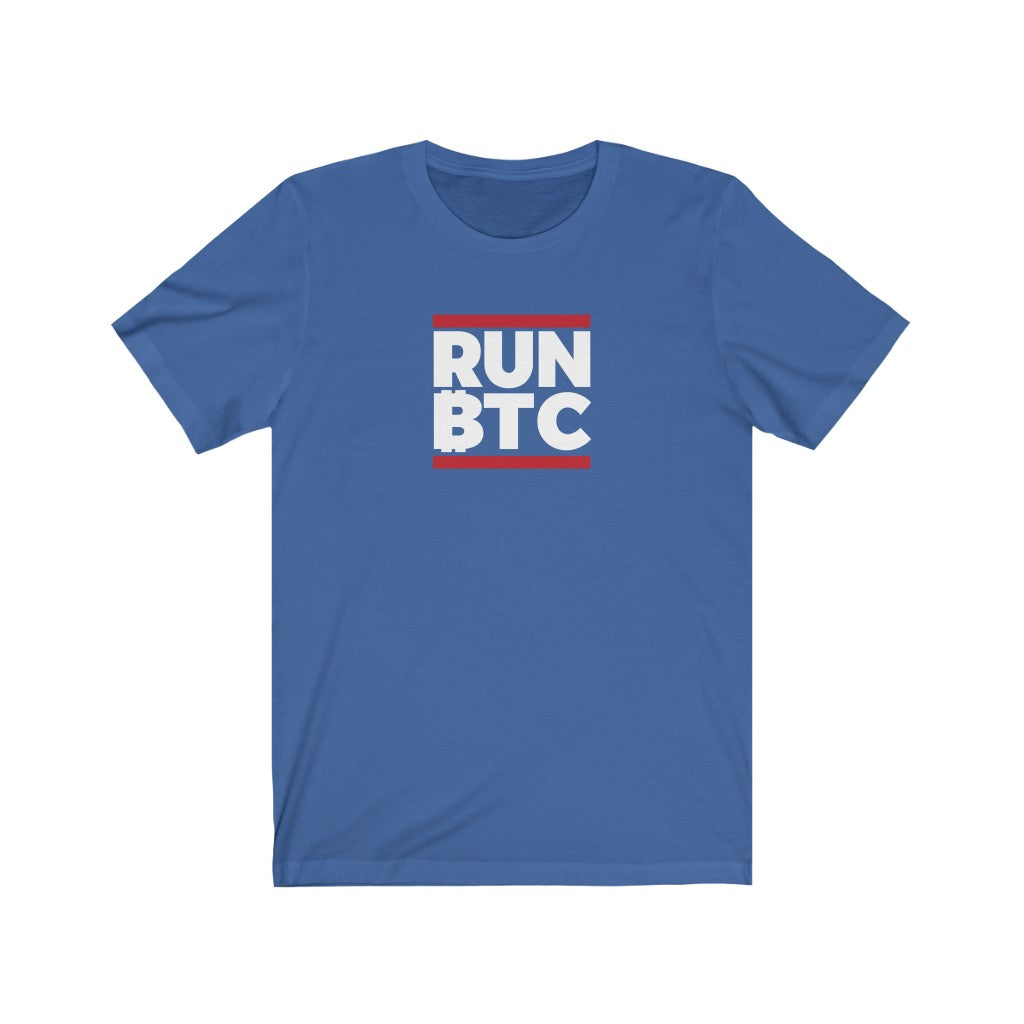 Run Bitcoin BTC t-shirt Monster Digital