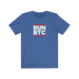 Run Bitcoin BTC t-shirt Monster Digital