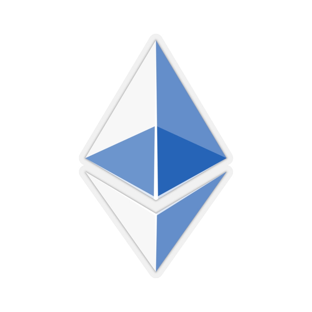 Ethereum ETH Sticker Blue
