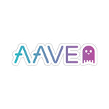 Aave (AAVE) Cryptocurrency Symbol Stickers