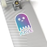 Aave (AAVE) Cryptocurrency Symbol Stickers