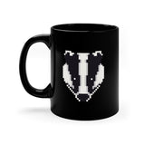 Badger DAO Cryptocurrency Logo Black Mug