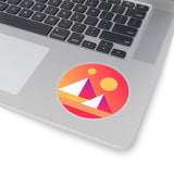 Decentraland (MANA) Cryptocurrency Symbol Kiss-Cut Stickers