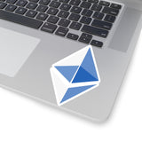 Ethereum ETH Sticker Blue