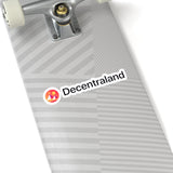 Decentraland (MANA) Cryptocurrency Symbol Kiss-Cut Stickers