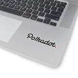 Polkadot (DOT) Cryptocurrency Symbol Black Stickers