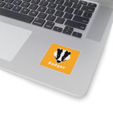 Badger DAO Cryptocurrency Logo Stickers