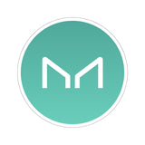 Maker (MKR) Cryptocurrency Symbol Stickers