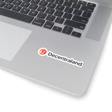 Decentraland (MANA) Cryptocurrency Symbol Kiss-Cut Stickers