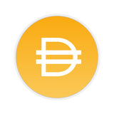 Maker Dai (DAI) Cryptocurrency Symbol Stickers