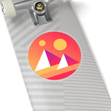 Decentraland (MANA) Cryptocurrency Symbol Kiss-Cut Stickers