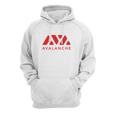 Avalanche (AVAX) Cryptocurrency Symbol Hooded Sweatshirt