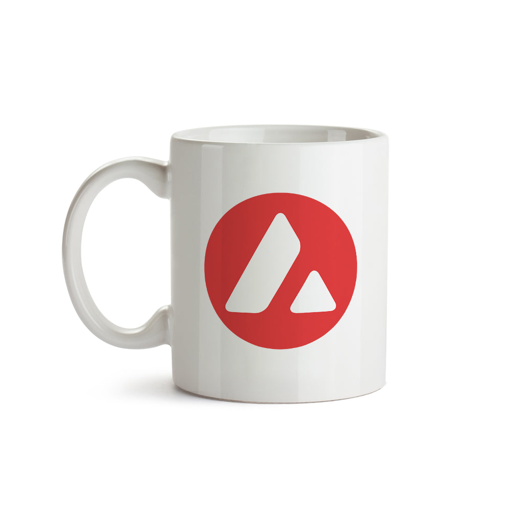 Avalanche (AVAX) Cryptocurrency Symbol Mug