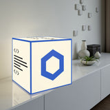 Chainlink Cube Lamp