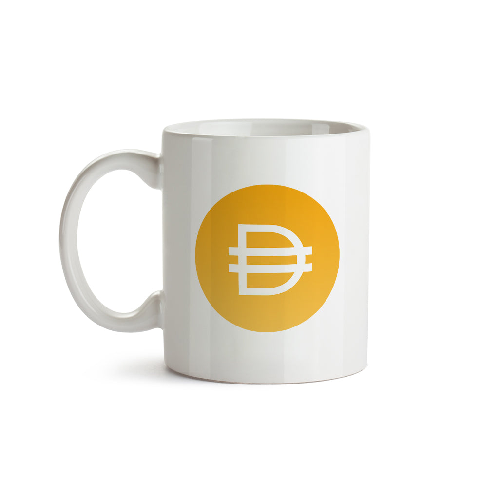 Maker Dai (DAI) Cryptocurrency Symbol Mug