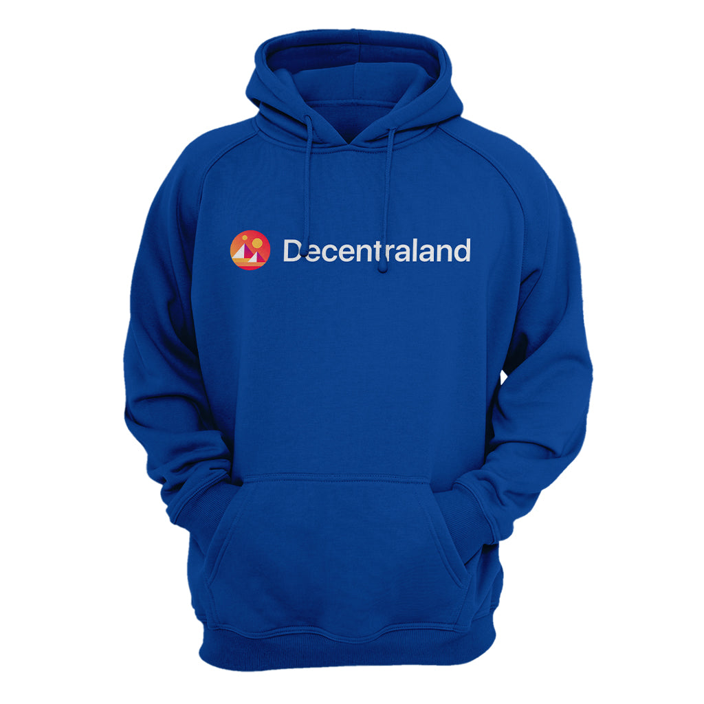 Decentraland (MANA) Cryptocurrency Symbol Hooded Sweatshirt