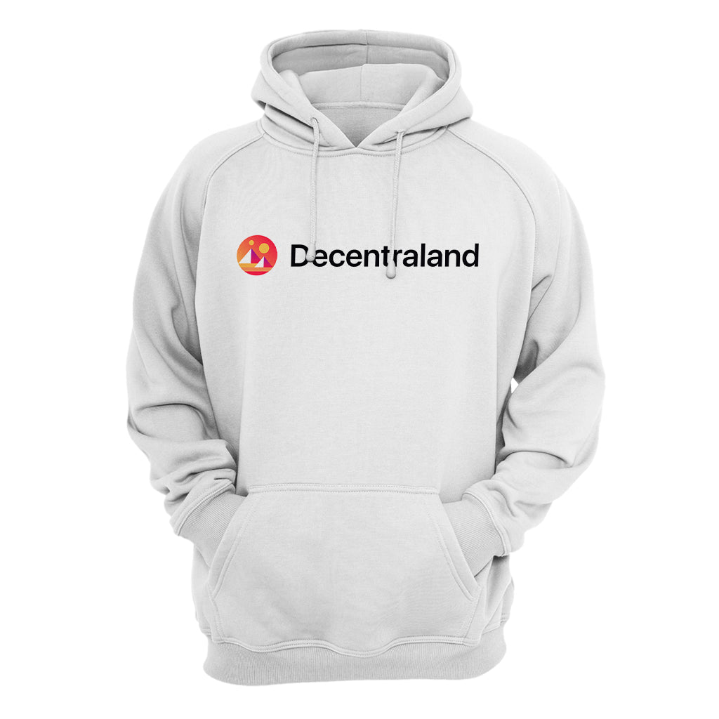 Decentraland (MANA) Cryptocurrency Symbol Hooded Sweatshirt