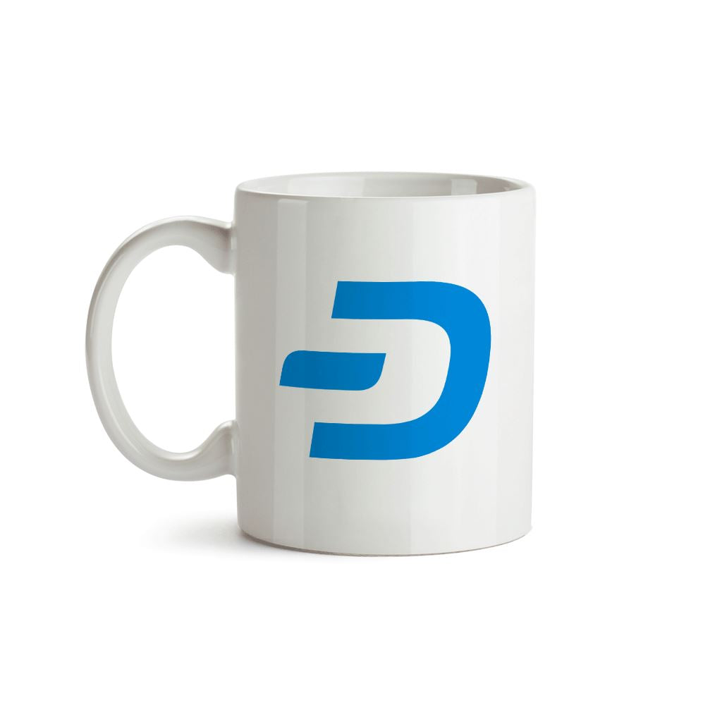 Dash Cryptocurrency Symbol Mug