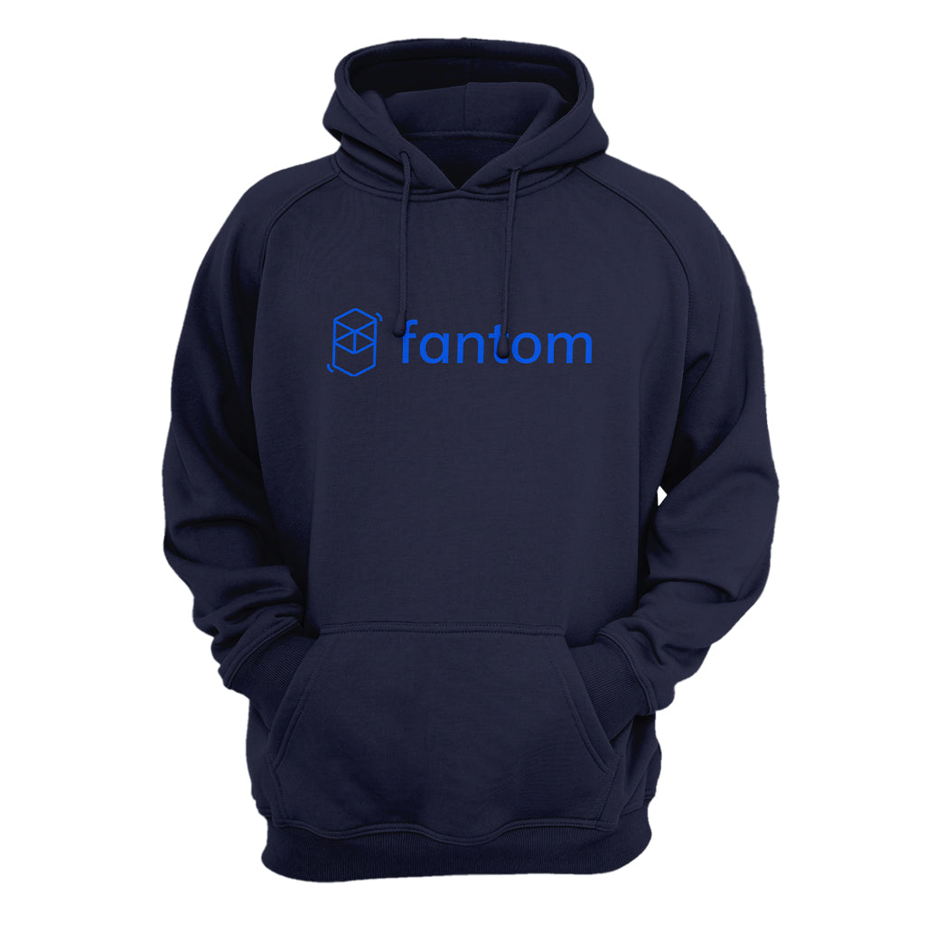 Fantom (FTM) Cryptocurrency Symbol Hooded Sweatshirt