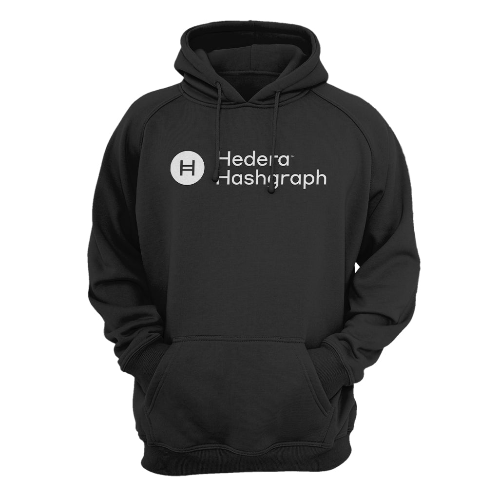 Hedera Hashgraph (HBAR) Cryptocurrency Symbol Hooded Sweatshirt