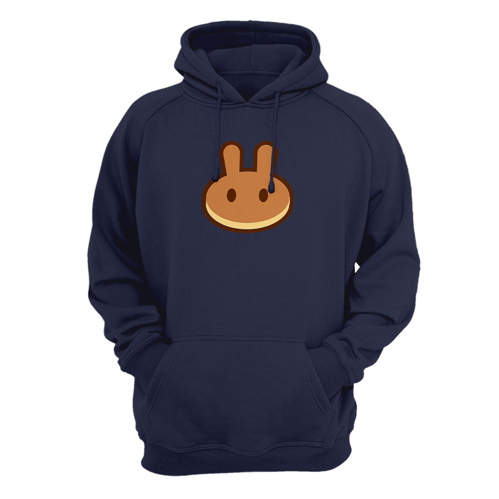PancakeSwap (CAKE) Cryptocurrency Symbol Hooded Sweatshirt