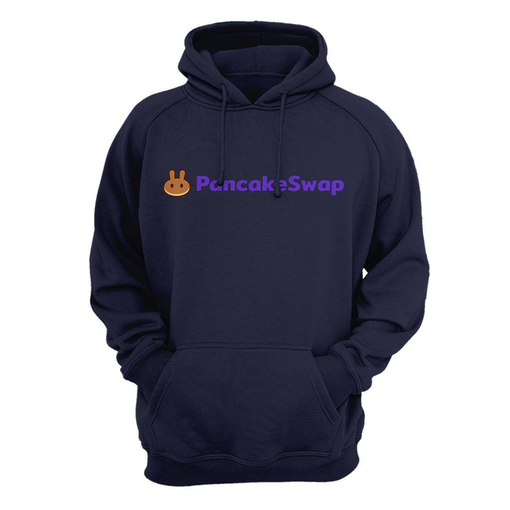 PancakeSwap (CAKE) Cryptocurrency Symbol Hooded Sweatshirt