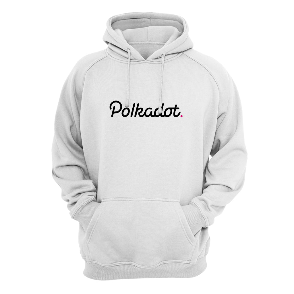 Polkadot (DOT) Cryptocurrency Symbol Hooded Sweatshirt