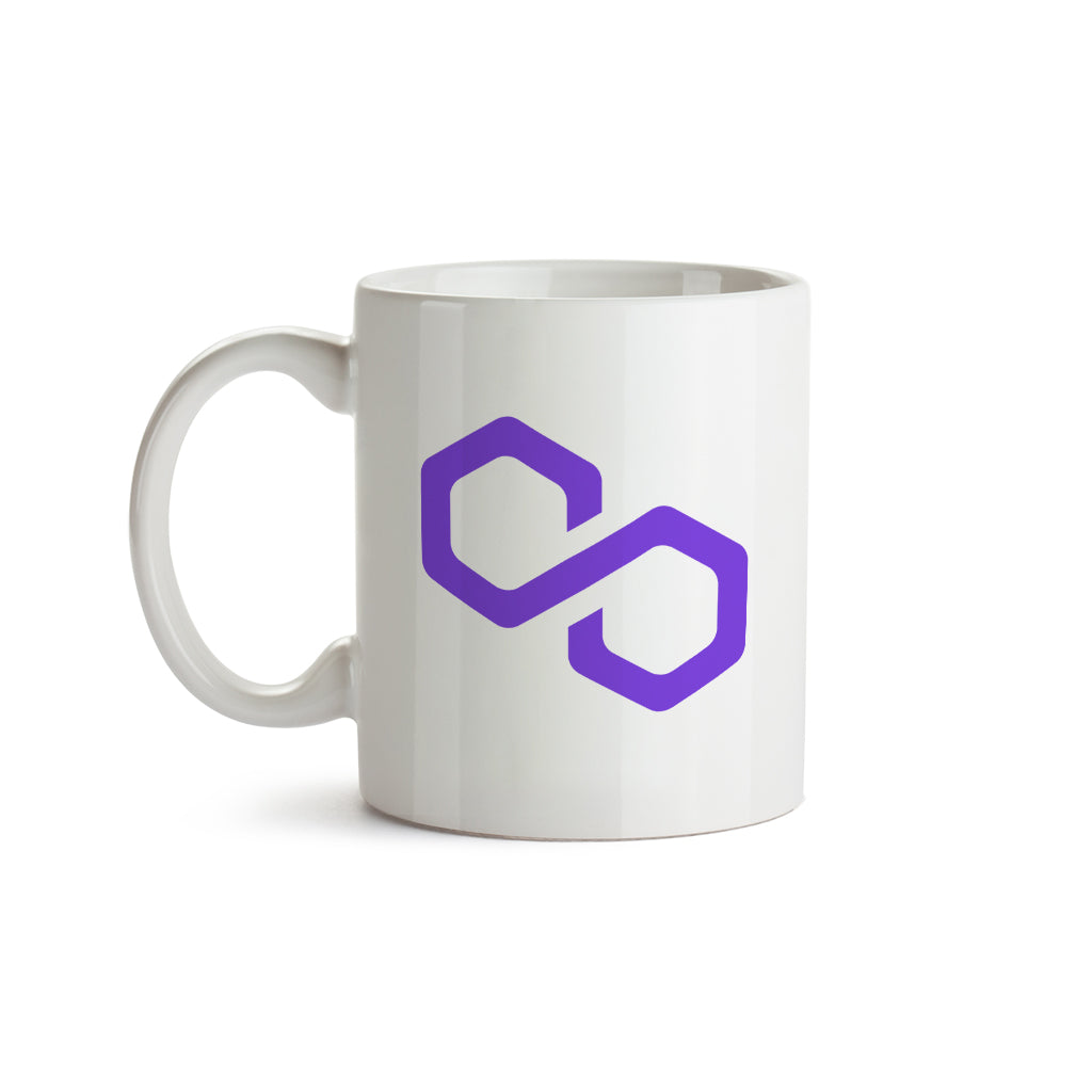 Polygon (MATIC) Cryptocurrency Symbol Mug